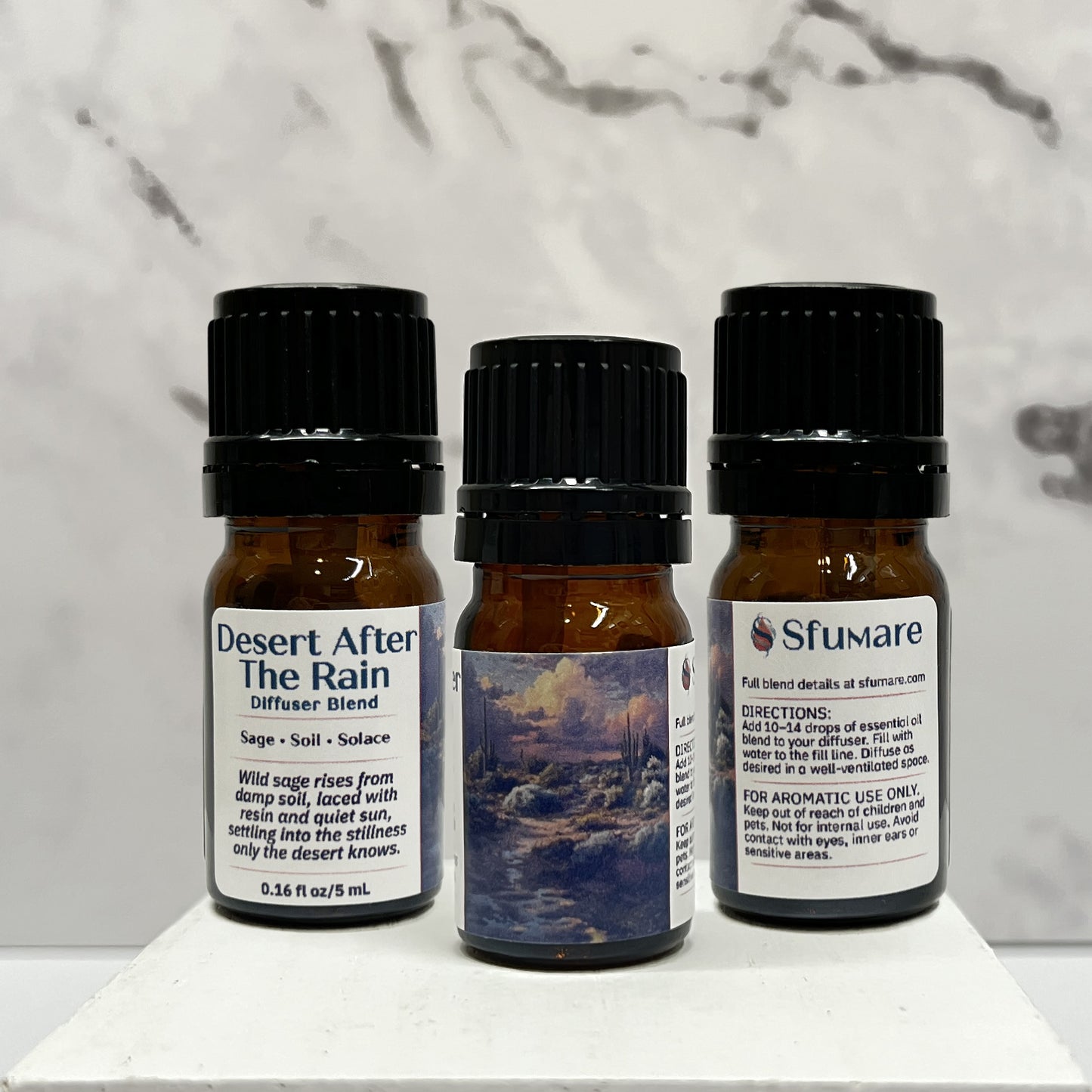 Sfumare Launch Collection – Luxury Essential Oil Diffuser Blends (Full Set of 6)