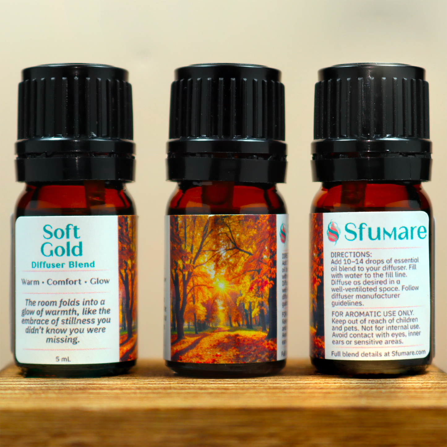 Soft Gold Diffuser Blend