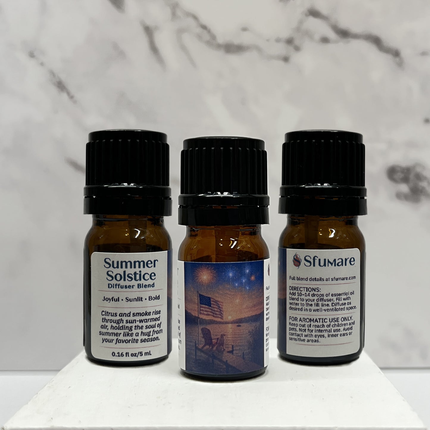 Sfumare Launch Collection – Luxury Essential Oil Diffuser Blends (Full Set of 6)